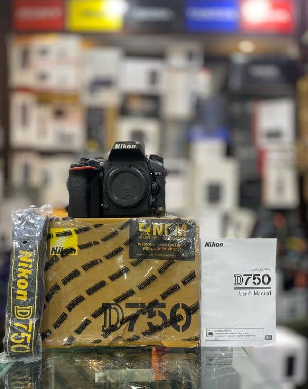 Nikon 750 only body 2