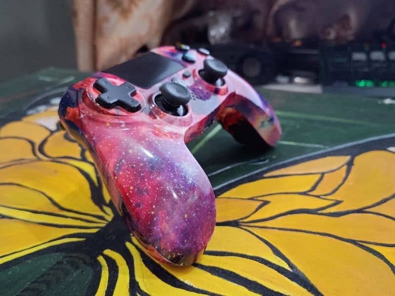 Wireless Gaming Controller for PS4, Galaxy Nebula Design 5