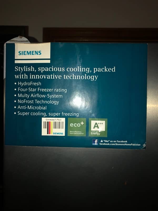 SIEMENS DOUBLE DOOR FRIDGE 4