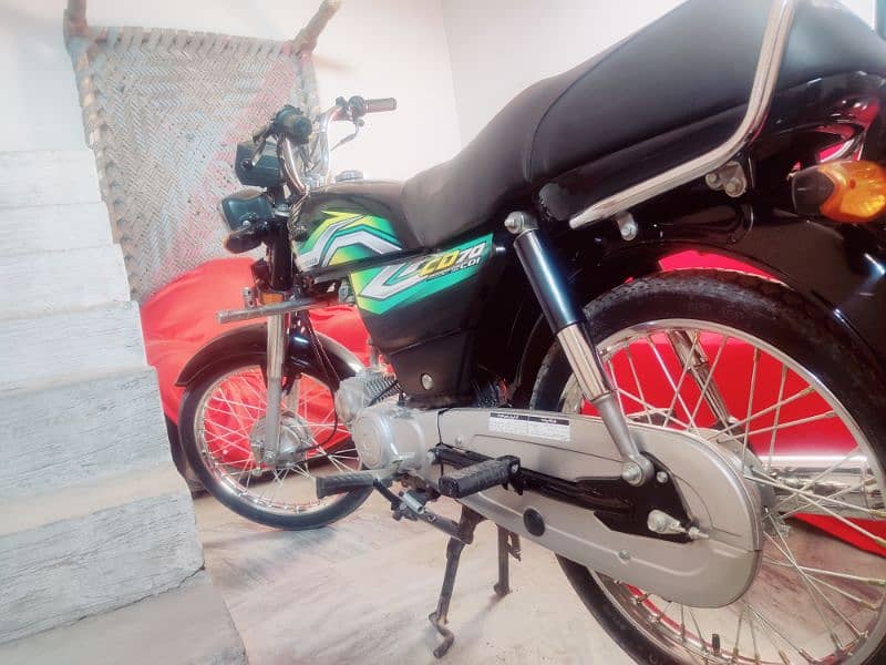 Honda 70 full black 2022 23 model hai 31 dec 2023 register 2