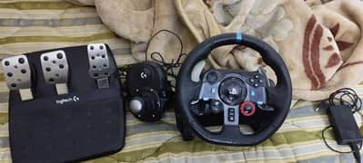 Logitech G29 Driving Force Racing Wheel With H Shifter just like new