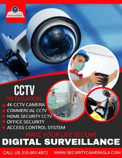 CCTV Security Cameras installation & services