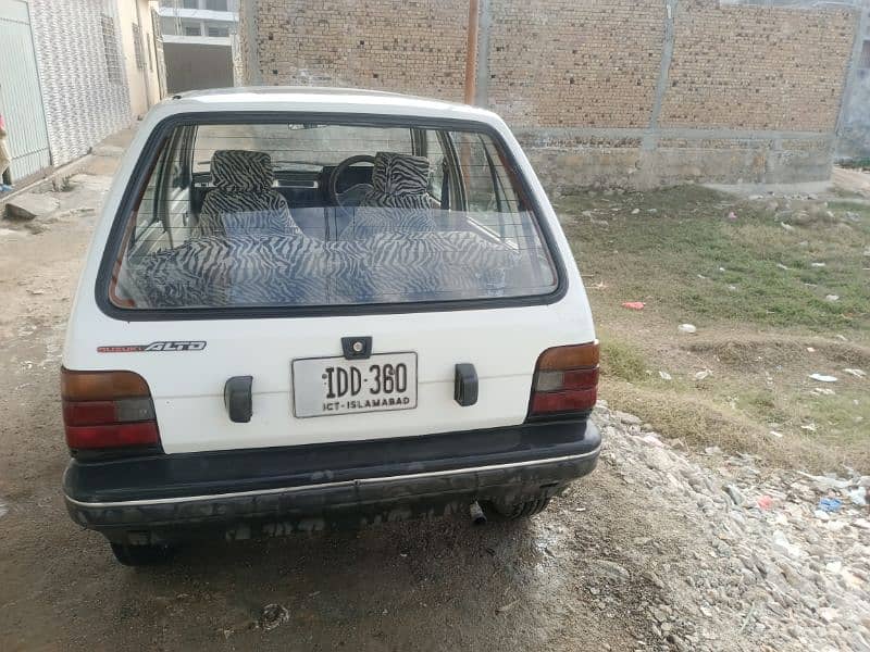 Suzuki Mehran VX 1990. Islamabad nomber 2