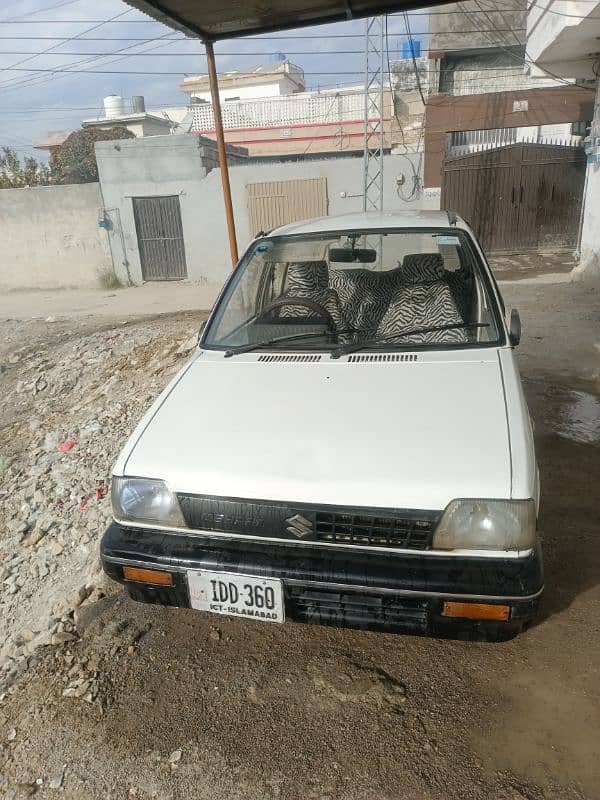 Suzuki Mehran VX 1990. Islamabad nomber 3