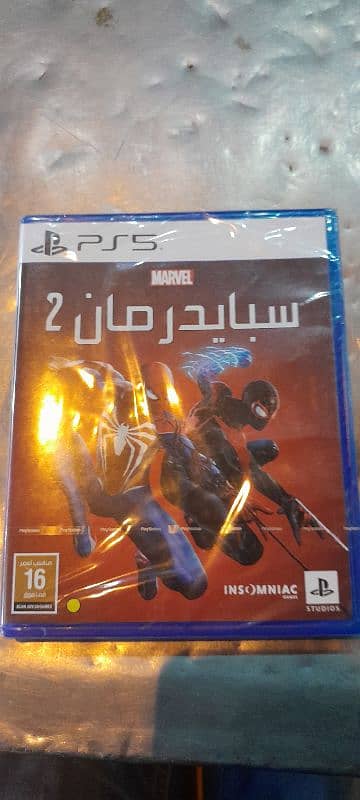 Marvels Spiderman 2 for sale in karachi ps5 0