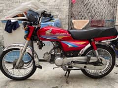 HONDA CD 70  2011 GOOD CONDITION HOME USED !