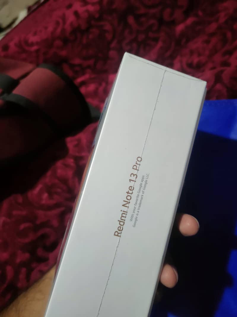 Redmi note 13 pro (8/256) gb just box open 1