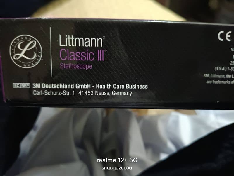 Littmann stethoscope Classic III please Read Ad 0