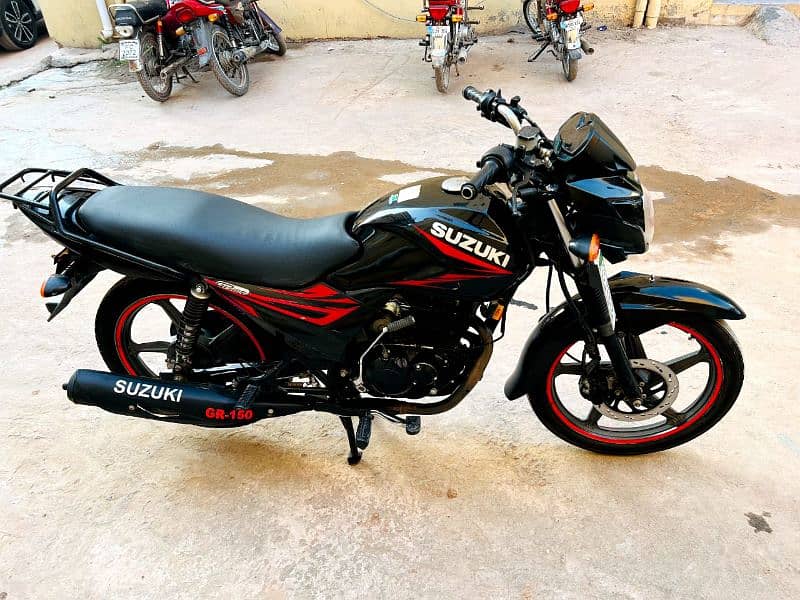 Suzuki GR 150 2018 model urgent for sale Pakistan=03253816587= 0