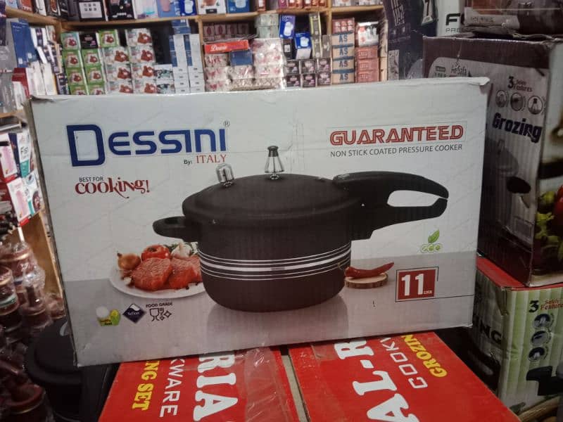 Nonstick Pressure Cooker 11/13 Liter 8