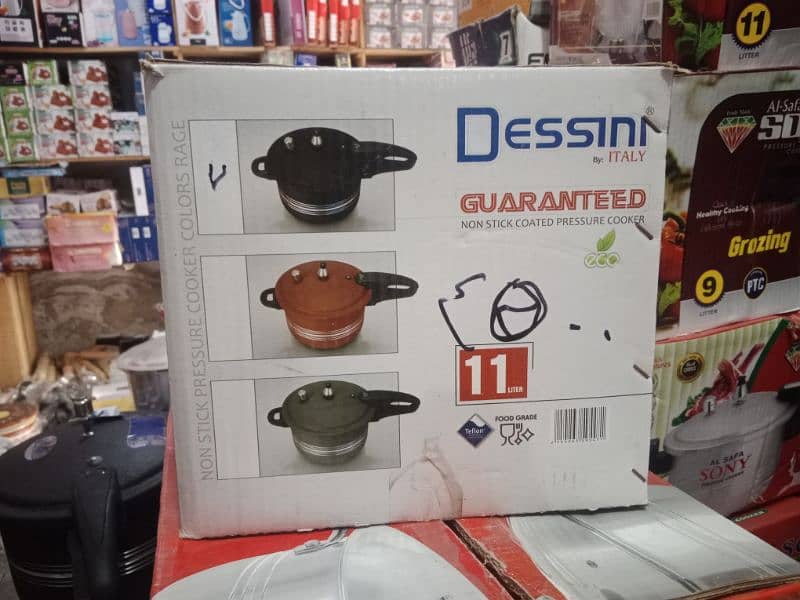 Nonstick Pressure Cooker 11/13 Liter 9