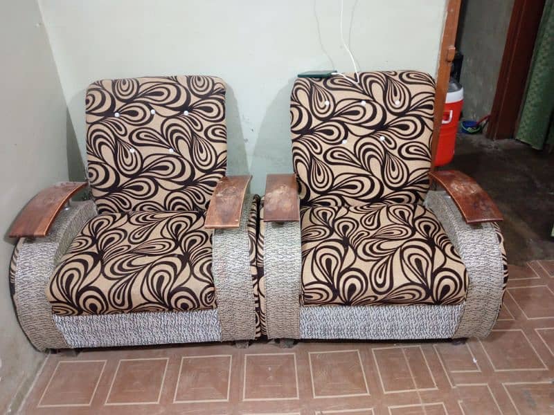 5 seater sofa set use 2