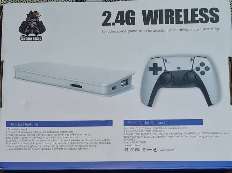 2.4G Wireless game console 2