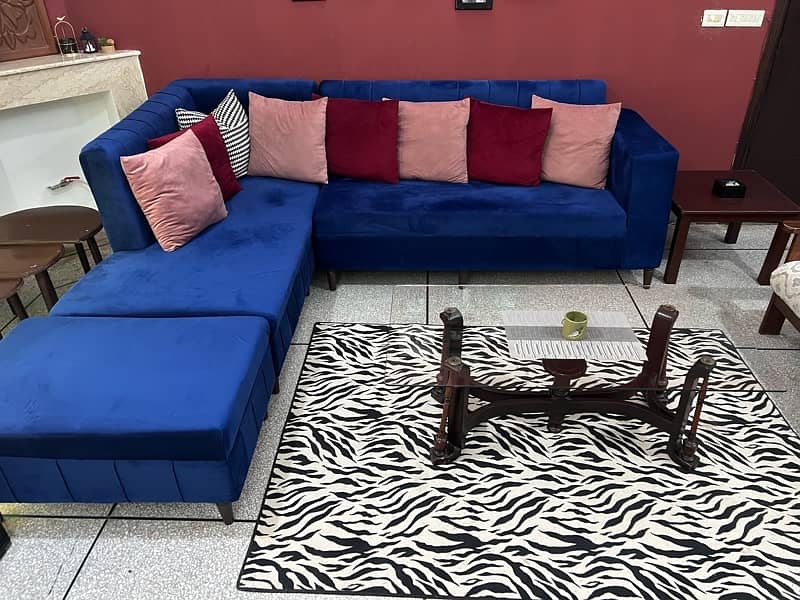 L type Sofa 7 seater 0