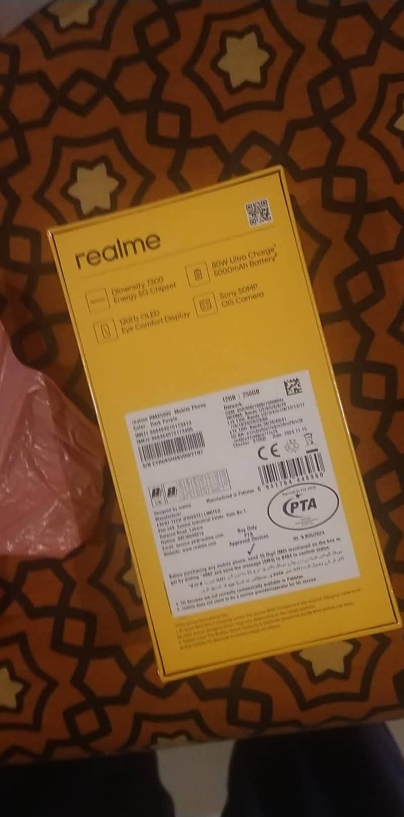 Brand new Realme 13 + 5G, unused, brand new. 2