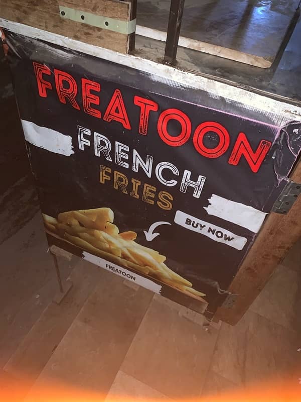 French fries counter 2