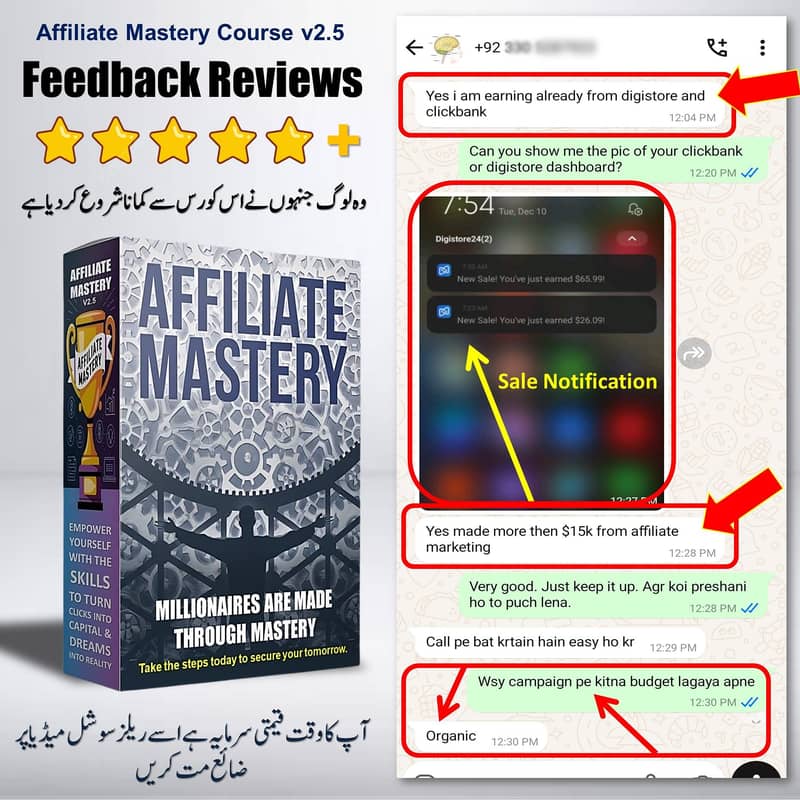 Earn $300+ per week with the Affiliate Mastery Course 2.5! 11