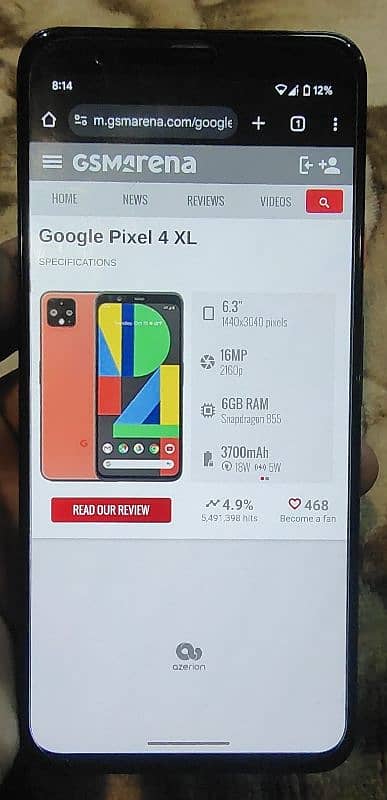 Google Pixel 4XL Approved 1