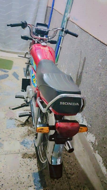 Honda 70 argent sale 23/24 model islamabad number plat 1