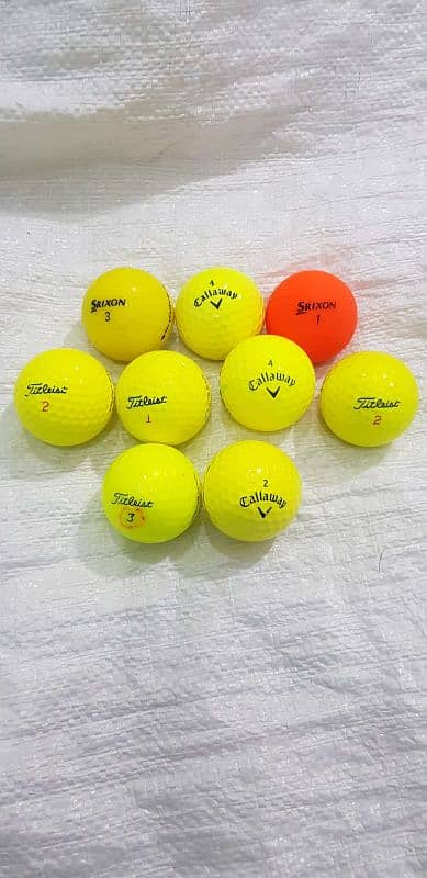 Golf Mix Colour Balls 7