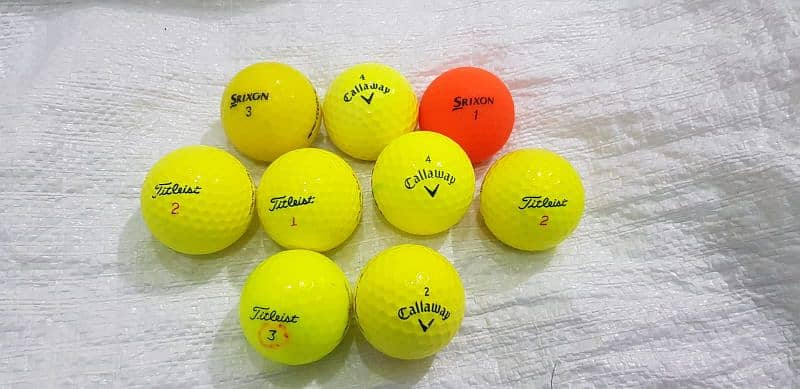 Golf Mix Colour Balls 10