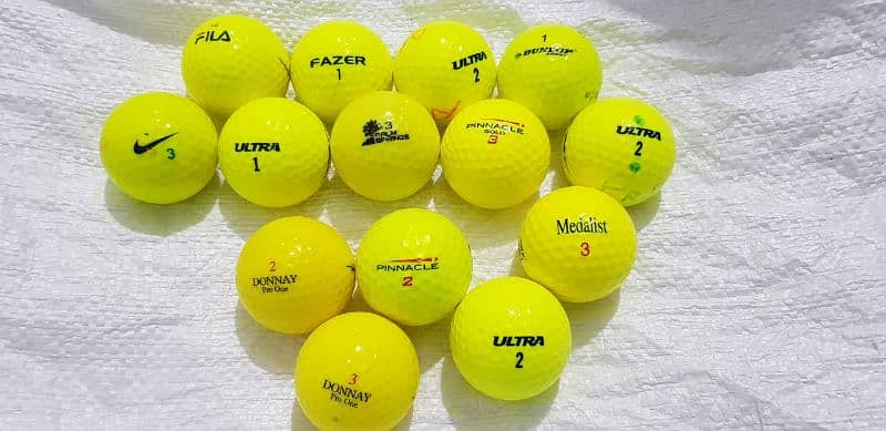 Golf Mix Colour Balls 15