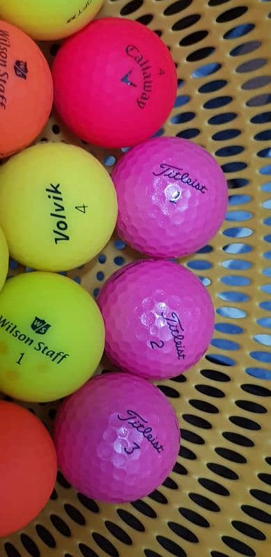 Golf Mix Colour Balls 16