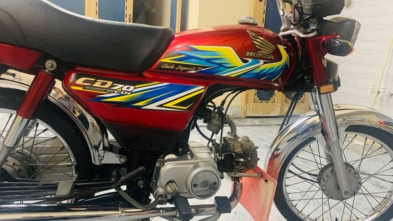 Honda CD 70 mint condition gift for bike lovers 4