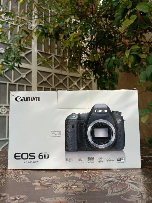 Canon Eos 6D Only body 0