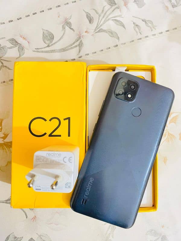 Realme C21 4-64Gb,Full Box, Condition Excellent,No Open or Repaired 1