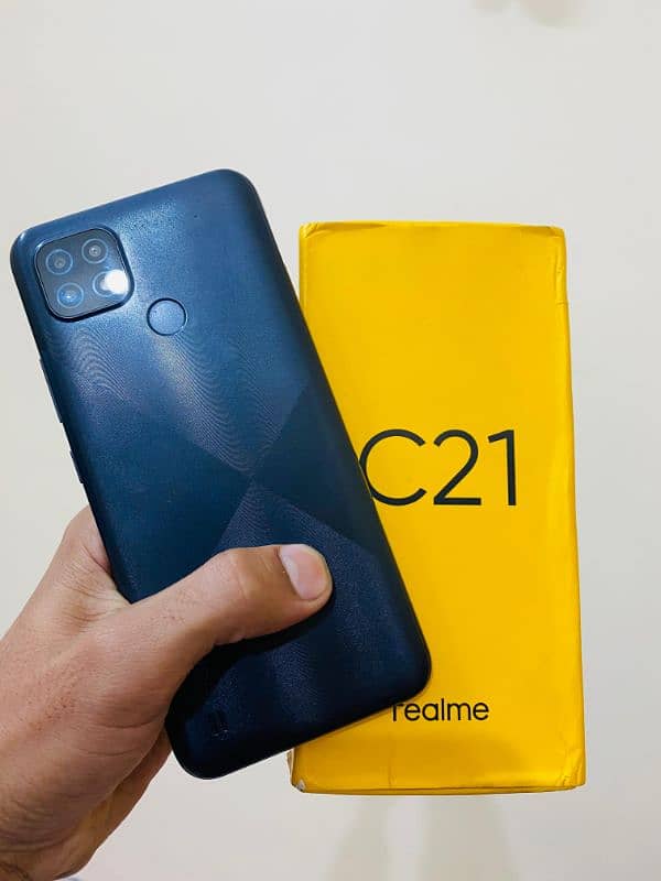 Realme C21 4-64Gb,Full Box, Condition Excellent,No Open or Repaired 6