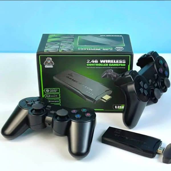 M15 AND M8 GAME STICKS DOUBLE WIRELESS CONTROLLERS AND 30,000 + GAMES 1