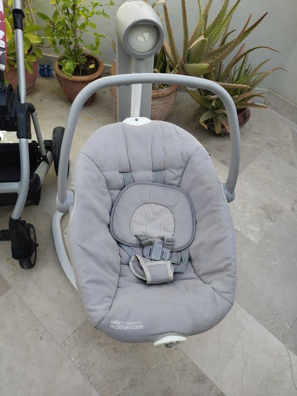 Baby Stroller (mamas&papas) & Electric Swing (Joie) 3