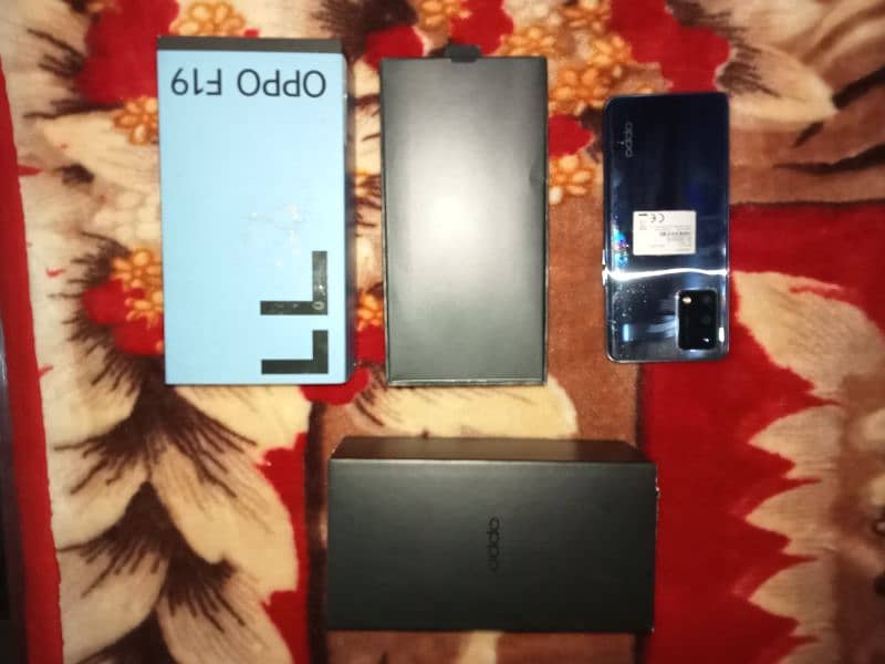 Oppo F19 6 128 Complete Box Lush Condition (No Shade) 2