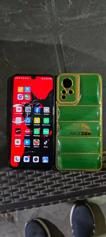 infinix note 11 all ok 6+5/128 with box condition 10/9.5 2