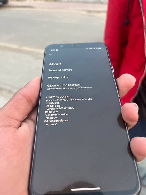 Google pixel 4xl 7