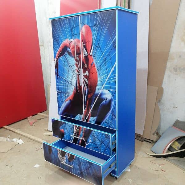 Kids character cupboard 5 feet x2.5 feet size each 10