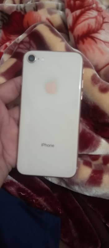 I phone 8 10 by 8 condition 256 gb buttri health 100% new 6