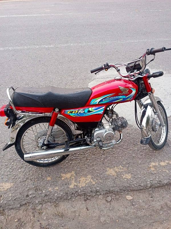 Honda CD 70 2023 model brand new for sale 1