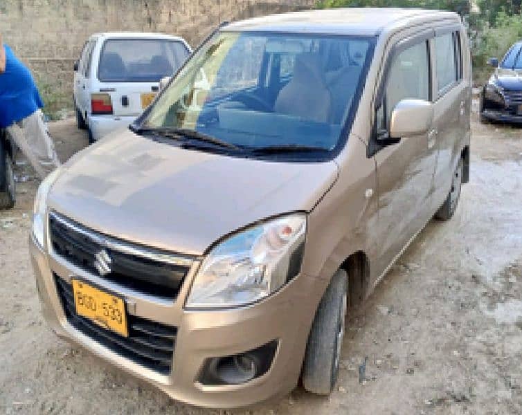 Suzuki Wagon R VXL 2016 Golden Color 5