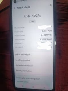 Samsung A21s 64/4