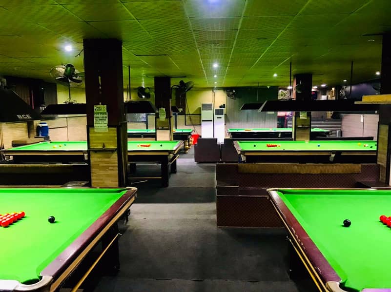 6-Tables Perfect Snooker Club (Running Business) 1