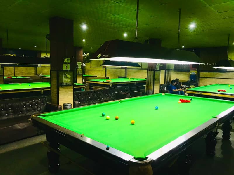 6-Tables Perfect Snooker Club (Running Business) 2