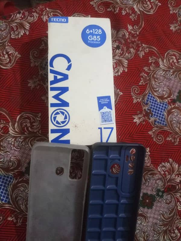 camon17 6gb/128 gb sealed mobile 15