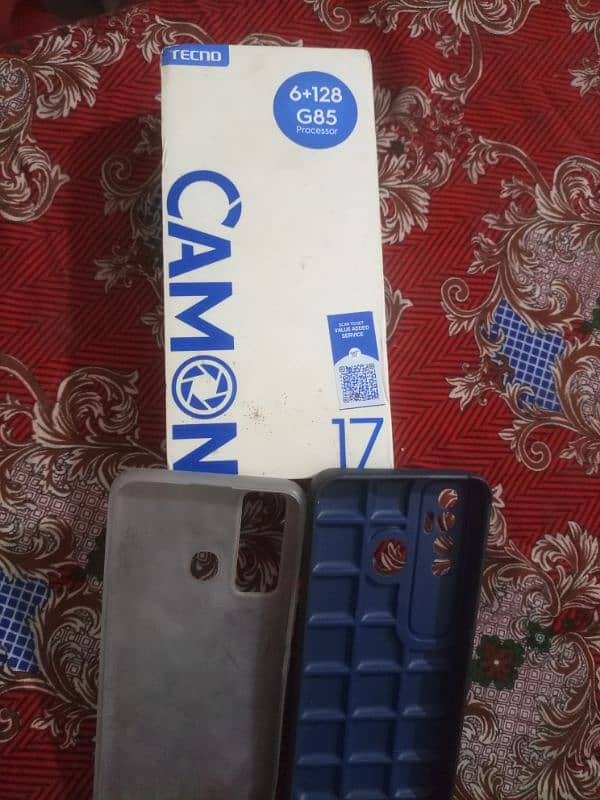 camon17 6gb/128 gb sealed mobile 16