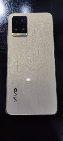 vivo y33T golden colour 8 gb ram 128 gb memory