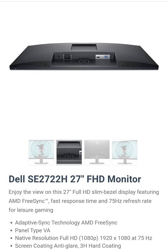 Dell Monitor 27inch | Dell 27 SE2722H 5