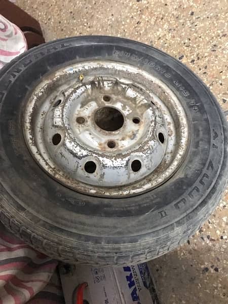 Alto tyre wheel spare wheel 12inch tair teir 2