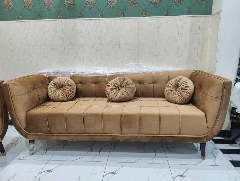 2 x 3 Sofa set along with setty 14