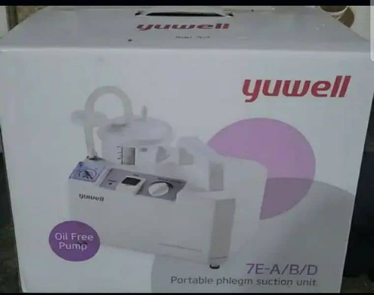 Yuwell Portable Phlegm Suction Machine 0